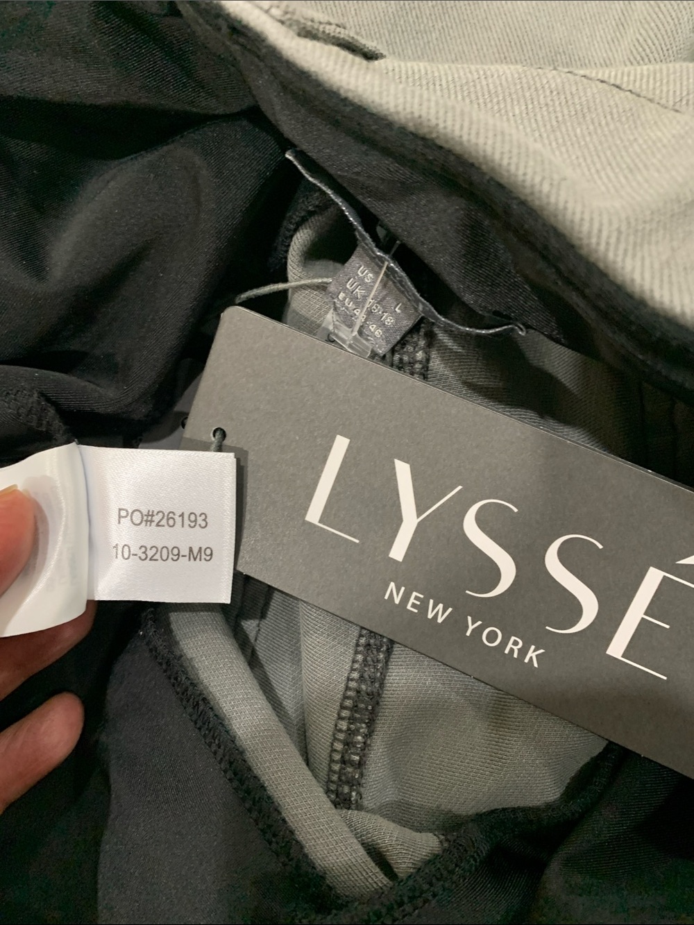 ❤️LYSSE Gray Wide Leg JEANS NEW comfy slimming washable Large stretch pocket❤️ - Picture 10 of 12